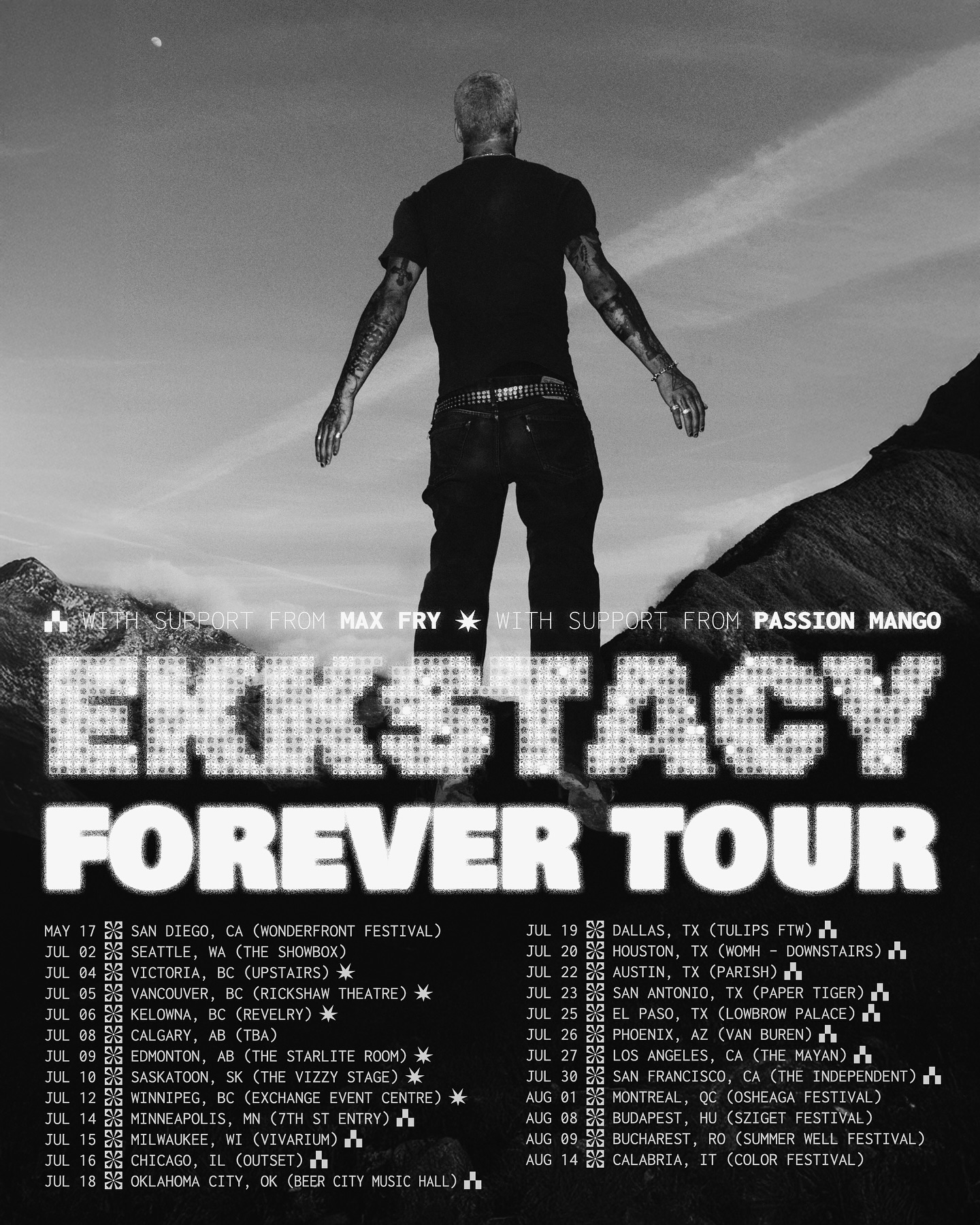 Max Fry Forever 2025 Tour Poster 2025