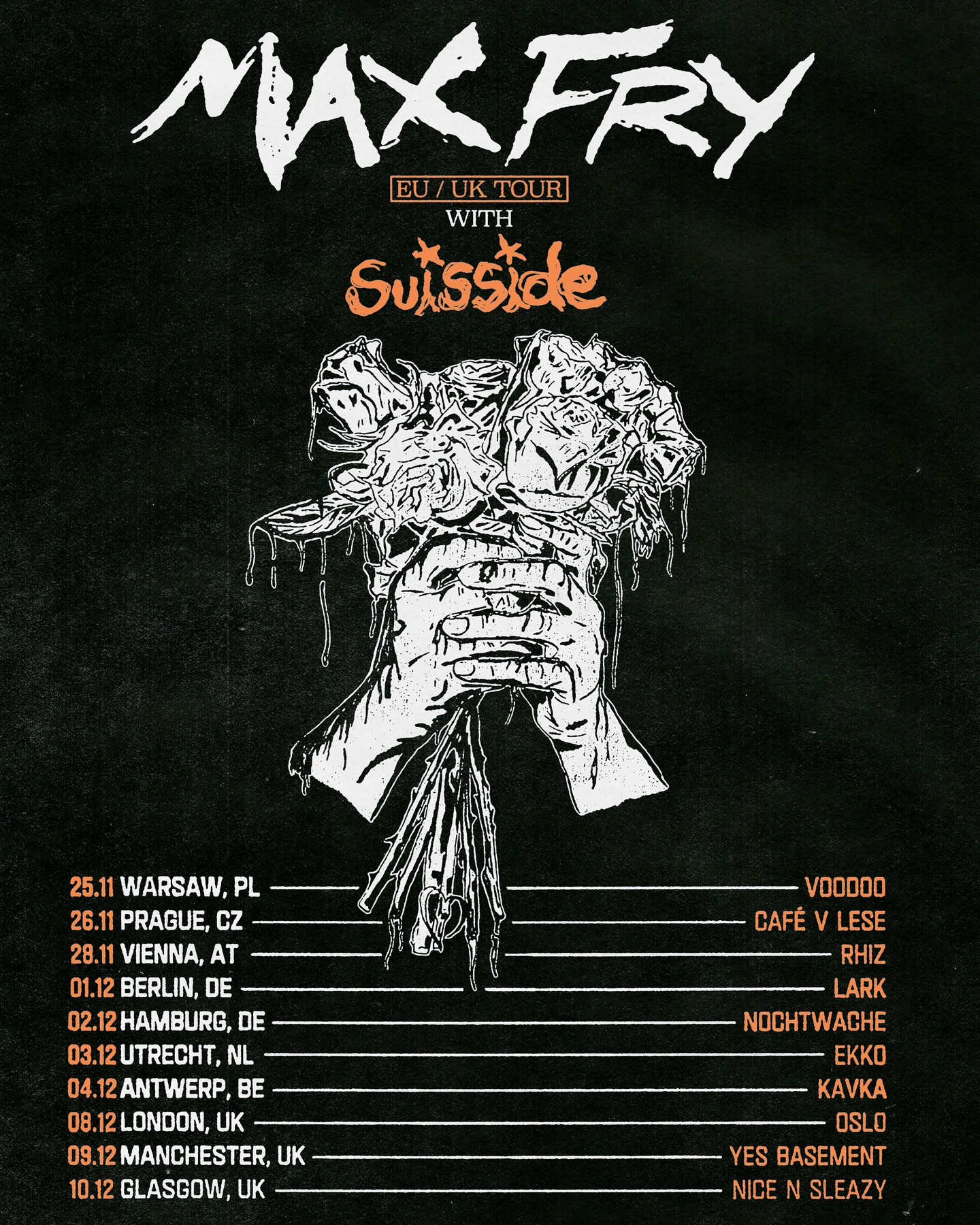 Max Fry Forever 2025 Tour Poster 2025